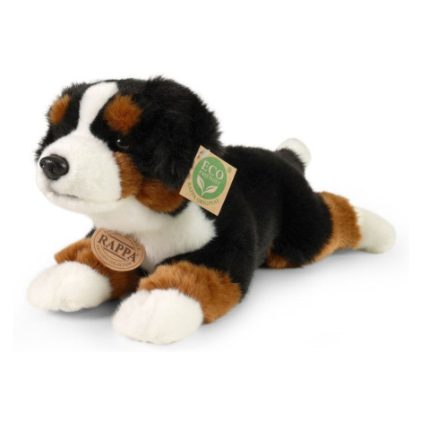 Rappa Plyšový bernský salašnický pes ležící 30 cm ECO-FRIENDLY