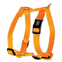 Zolux nastavitelný postroj s bočním zapínáním oranžový 1,5CM (krk 27-37cm / hr