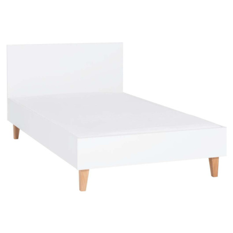 Bílá jednolůžková postel Vox Concept, 120 x 200 cm