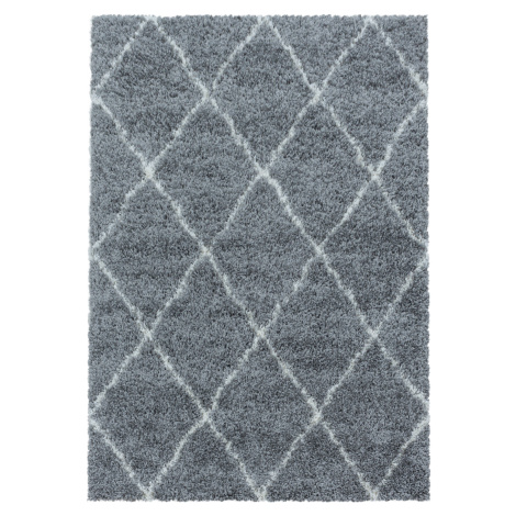 Ayyildiz koberce Kusový koberec Alvor Shaggy 3401 grey Rozměry koberců: 60x110