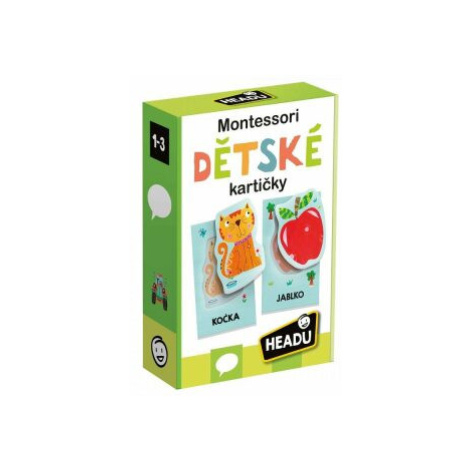 HEADU: Montessori - Dětské kartičky