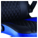 Herní židle Bergner Racing BG Essential - černá/modrá