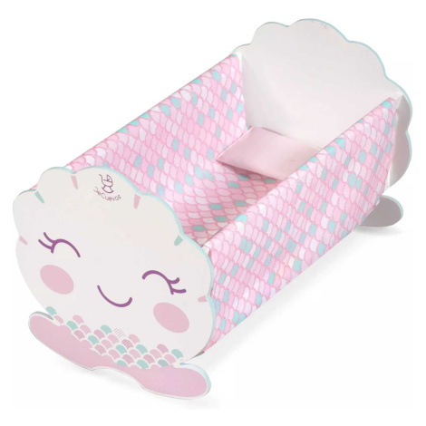 DeCuevas 55141 Dřevěná kolébka pro panenky s doplňky Ocean Fantasy 2021