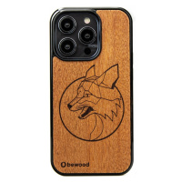 Pouzdro Bewood pro iPhone 15 Pro Lis Merbau