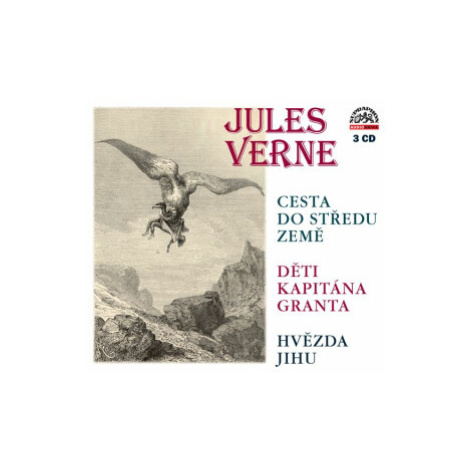 Cesta do středu Země, Děti kapitána Granta, Hvězda jihu - Jules Verne - audiokniha SUPRAPHON