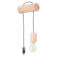 SL.1644 - Nástěnná lampa NIMBI 1xE27/15W/230V buk