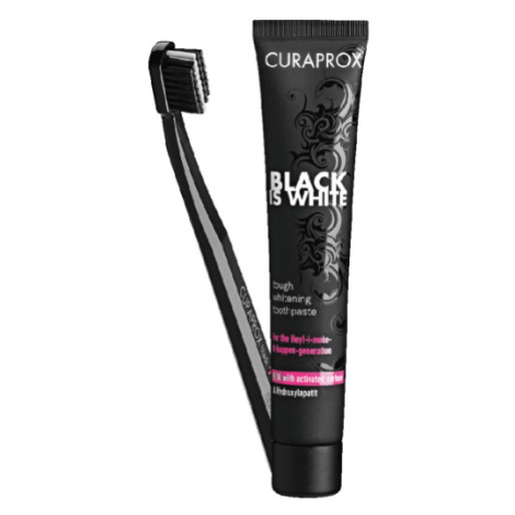 CURAPROX BLACK IS WHITE SET Zerex