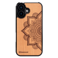 Dřevěné Pouzdro Bewood pro iPhone 16 Mandala Jabloň