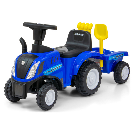 MILLY MALLY Vozidlo NEW HOLLAND T7 traktor modrý