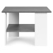 MODERNHOME Konferenční stolek Fairy 60 cm bílo-šedý