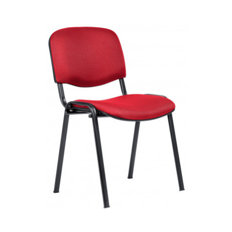 Konferenční židle Taurus, červená látka Asko