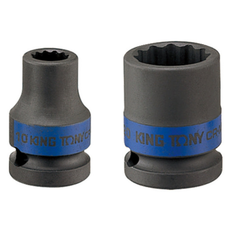 Hlavice nástrčná rázová King Tony 1/2 CrMo 12 hran, 22 mm 453022M