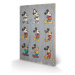 Dřevěný obraz Myšák Mickey (Mickey Mouse) - Evolution, (40 x 59 cm)
