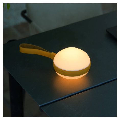 Nordlux LED venkovní světlo Bring to go Ø 12 cm bílá/žlutá