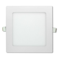LED stropní panel čtvercový 12 W, studená bílá