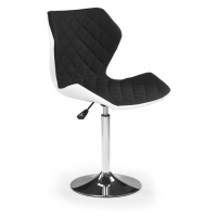 HALMAR Barová židle Rixo černá/bílá
