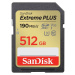SanDisk SDXC karta 512GB Extreme PLUS SDSDXWV-512G-GNCIN