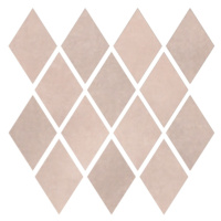 Mozaika Cir Materia Prima pink velvet rombo 25x25 cm lesk 1069903