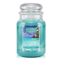 Country Candle Svíčka ve skleněné dóze, Tropické vody, 680 g