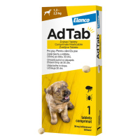 ADTAB 56mg Žvýkací tableta pro psy 1,3 - 2,5kg