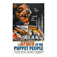 Ilustrace Attack Of Puppet People, 26.7 × 40 cm