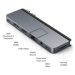 Hyper® HyperDrive™ DUO PRO 7-in-2 USB-C Hub pro MacBook Pro/Air vesmírně šedý Vesmírně šedá