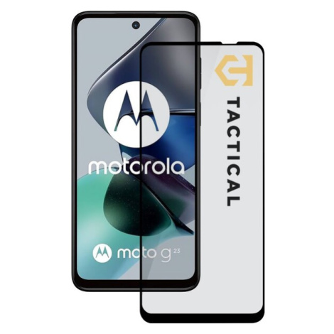 Tactical Glass Shield 5D sklo Motorola G23 černé