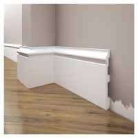 Podlahová lišta Elegance LPC-22-101 bílá mat