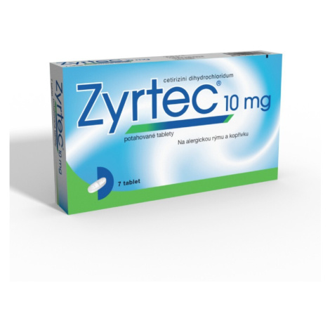 Zyrtec 10mg 7 tablet