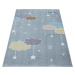 Ayyildiz koberce Dětský kusový koberec Lucky 3611 grey Rozměry koberců: 80x150