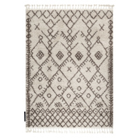 Dywany Łuszczów Kusový koberec Berber Tanger B5940 cream and brown - 200x290 cm