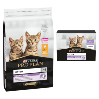 PURINA PRO PLAN, 10 kg + kapsičky zdarma - Kitten Healthy Start Chicken 10 kg + Kitten Healthy S