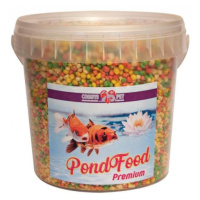 Cobbyspet POND GRANULES COLOUR SMALL 1l / 100g kbelík