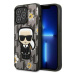 Kryt Karl Lagerfeld KLHCP13LPMNFIK1 iPhone 13 Pro grey Flower Ikonik Karl (KLHCP13LPMNFIK1)