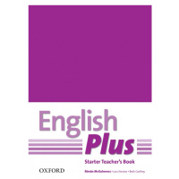 English Plus Starter Teacher´s Book with Photocopiable Resources Oxford University Press