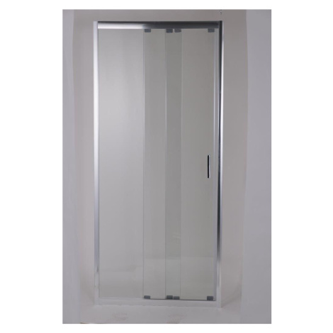 HOPA 3-dílné sprchové dveře do niky MELIDE BARVA rámu Chrom/Leštěný hliník (ALU), Rozměr A 90 cm