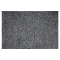 Vopi koberce Metrážový koberec Color Shaggy šedý - neúčtujeme odřezky z role! - Kruh s obšitím c