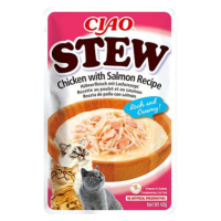 Ciao Churu Cat Stew kuřecí a lososová receptura 10 × 40 g