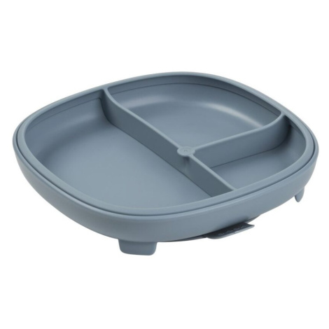 B.BOX Dělený talířek s přísavkou 2v1 modrý
