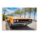 MyBestHome BOX Plátno Oranžové Americké Auto Varianta: 120x80