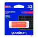 Flash disk GOODRAM USB 3.0 32GB bílo-oranžový