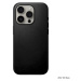 Nomad Modern Leather Case, black - iPhone 15 Pro (NM01613985) Černá