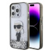 Kryt Karl Lagerfeld KLHCP15LLKKNSK iPhone 15 Pro 6.1" transparent hardcase Liquid Glitter Ikonik