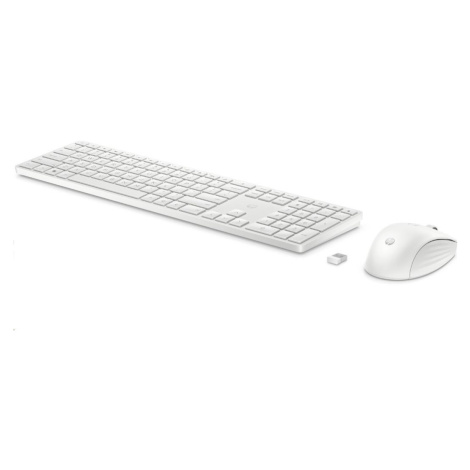 HP 650 Wireless Keyboard & Mouse- CZ/SK klávesnice a myš, bílá