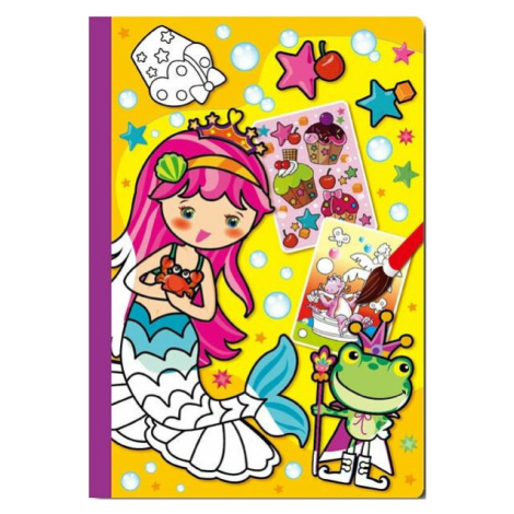 Malování vodou - kniha 8 obrázků MFP paper