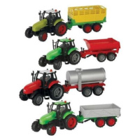 Kids Globe Traktor kov 25cm 4 druhy