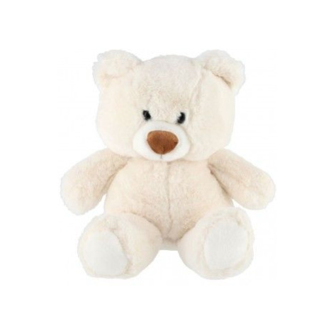 Medvěd sedící, plyš, 35 cm, bílý Teddies