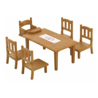 Sylvanian Families Nábytek - jídelní stůl se židlemi