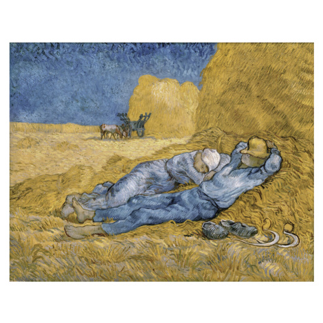 Obrazová reprodukce Siesta, Vincent van Gogh, 40 × 30 cm