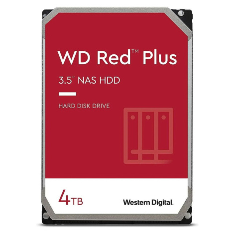 WD Red Plus (WD40EFPX) HDD 3,5" 4TB Western Digital